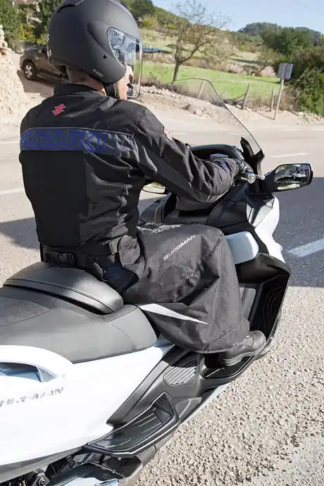 Acheter En Ligne Protection du conducteur contre les intempéries pour Suzuki Burgman AN650 BJ. 2013-2017/ Burgman AN650 BJ. 2007-2012/ Bur