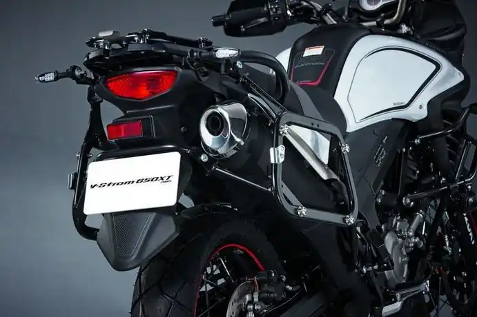 Support de valises latérales (montage fixe) pour Suzuki V-Strom 650 BJ. 2012-2016 Nouveauté