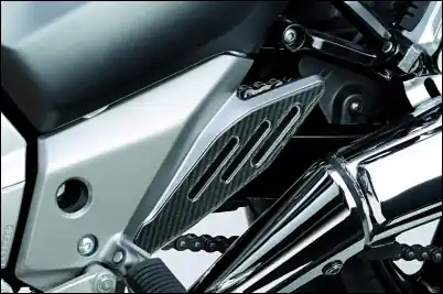 Seulement Aujourd&rsquo;hui Protection de talon, optique carbone pour Suzuki GW250 Inazuma BJ. 2013-2015