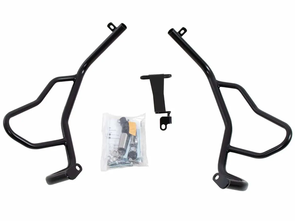 Arceau de protection du réservoir noir pour BMW F 850 GS Hepco & Becker Retour Gratuit