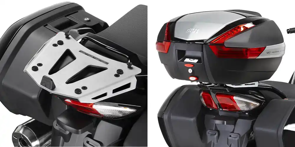 Support de top case en aluminium pour Yamaha FJR 1300 (année 06-18) Givi Affaire À Saisir