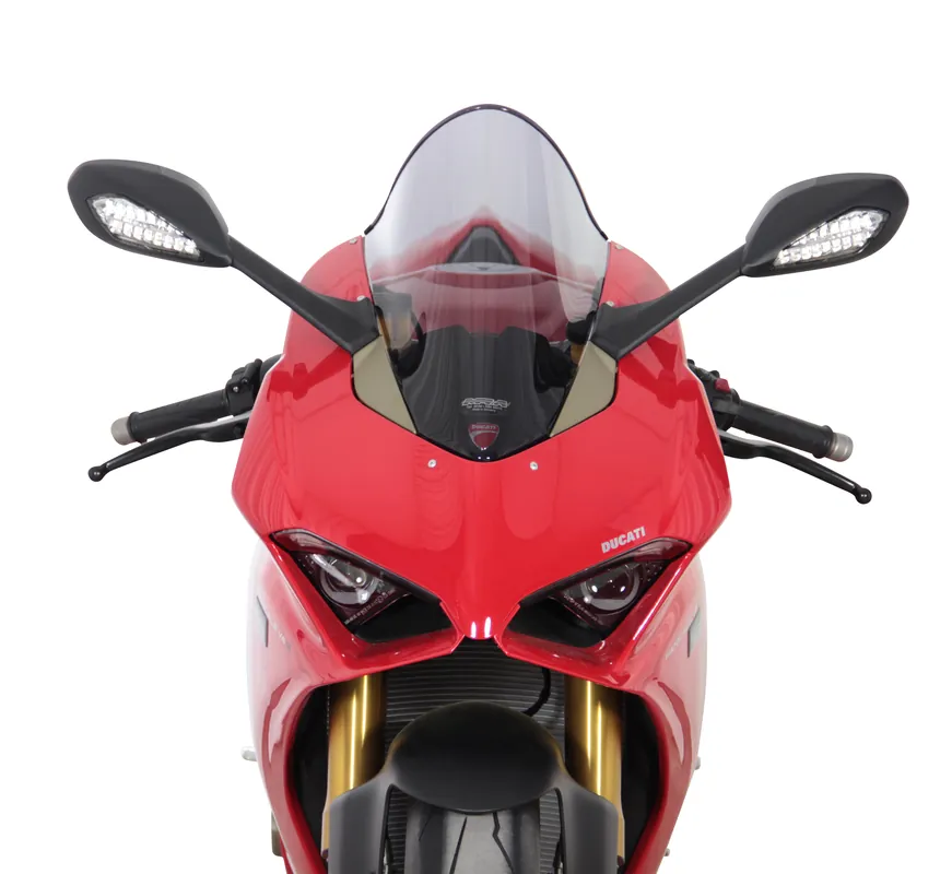 Ecran racing « R » gris fumé pour Panigale V4 /R /S Orignal MRA Offre Exclusive