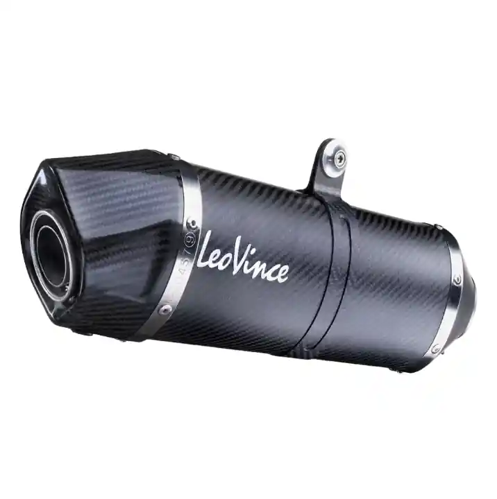 Expédié Aujourd&rsquo;hui LeoVince Système d?èchappement SBK LV One Evo 2, carbone, Slip On pour KTM Duke 390 (année 13-16)