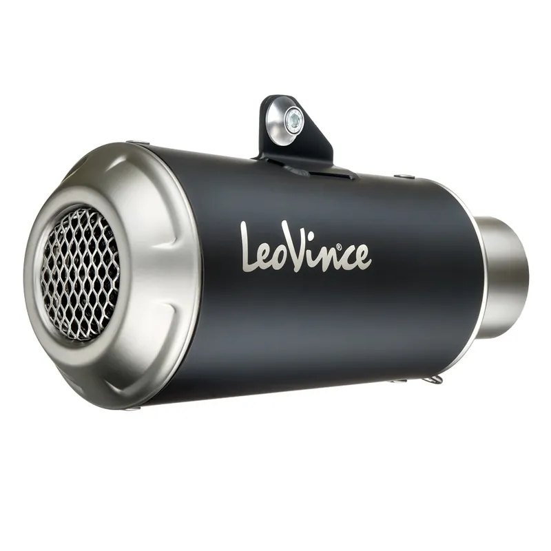 Expédition Rapide LeoVince système d?èchappement LV 10, acier inoxydable, noir, Slip On pour Kawasaki Z 900 / A2