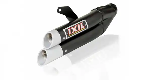 Embout IXIL HYPERLOW BLACK XL en acier inoxydable pour Honda CBR 500 R / CB 500 F (année 19-) Meilleur Choix