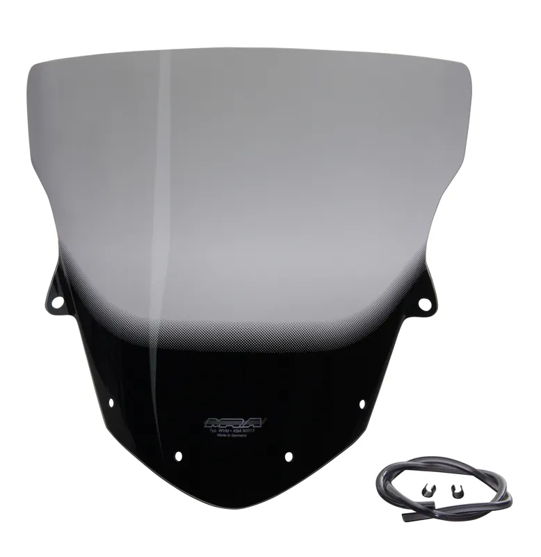 Vitre moulée d&rsquo;origine MRA « O » pour KAWASAKI NINJA ZX 6 R (année 19-) Gris fumée Offre Limitée
