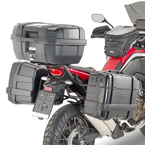 Support valises latérales PL ONE-FIT MONOKEY pour Honda CRF1100L Africa Twin (année 20-23) Givi Offre Exclusive