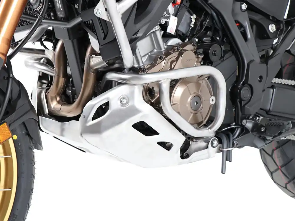 Arceau de protection moteur en acier inoxydable pour Honda CRF 1100L Africa Twin Adventure Sports (20-23) Hepco & Becker Livraison Express