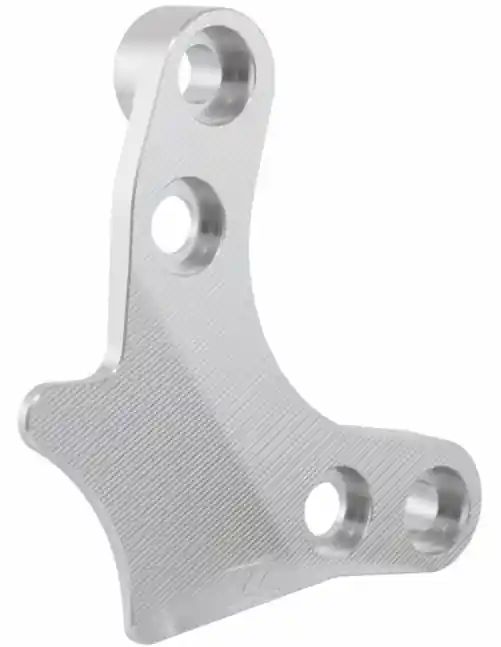 Adaptateur pour étrier de frein BREMBO, avant pour Vespa Primavera/Sprint 50ccm (&rsquo;17-), argenté Certifié