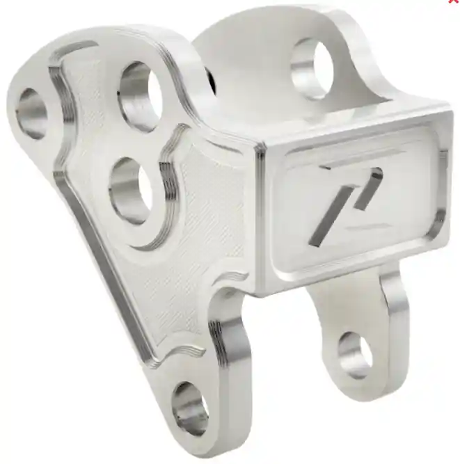 Expédition Rapide Adaptateur pour amortisseur surbaissé, arrière pour Vespa Primavera/Sprint, argenté