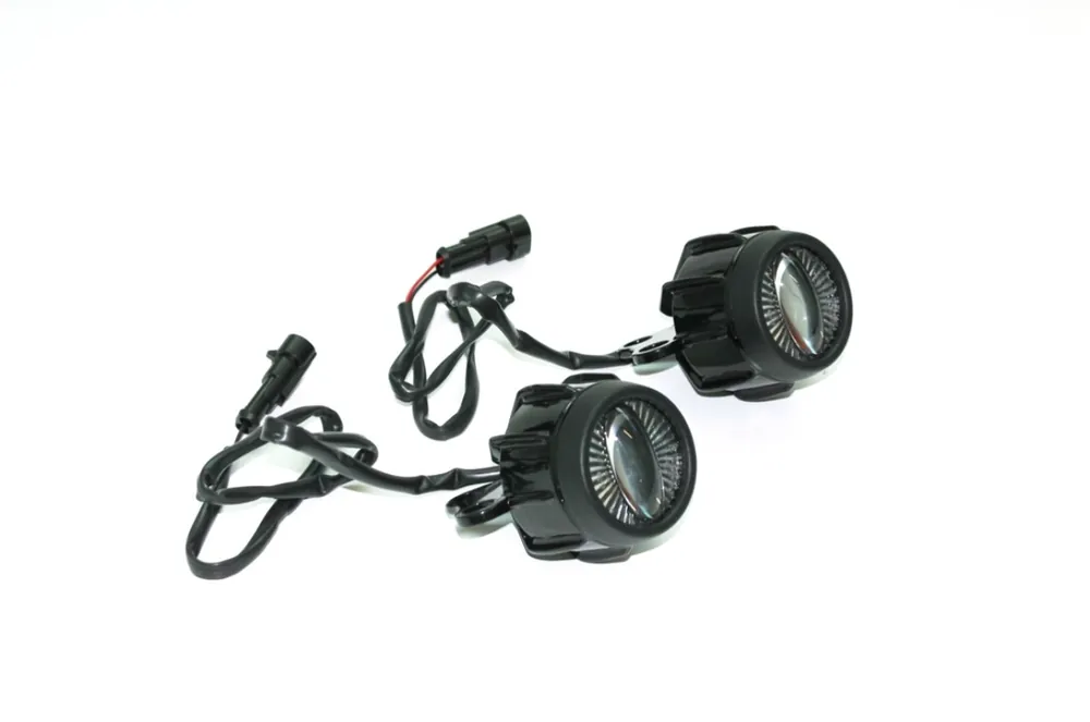 Satisfait Ou Remboursé Phares antibrouillard à LED pour Aprilia Tuareg 660/Rally / SR GT 125 / Moto Guzzi V85 TT 24-
