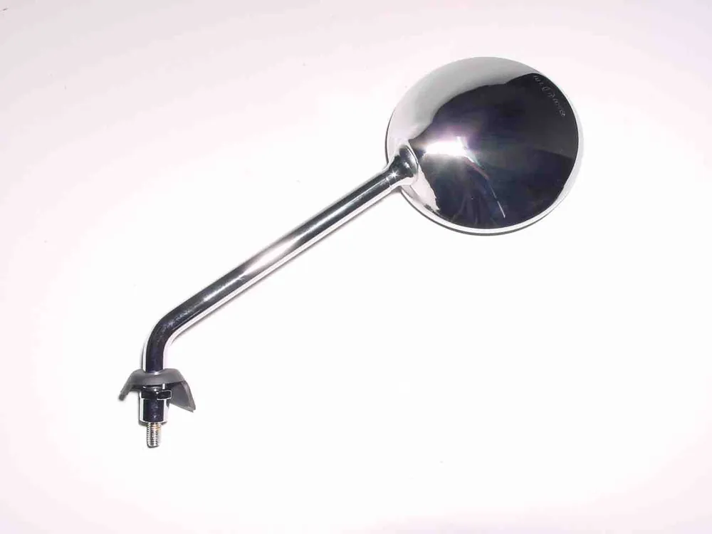 logoscooter Rétroviseur, métal, gauche, M8 / droite, chromé, rond Super Prix