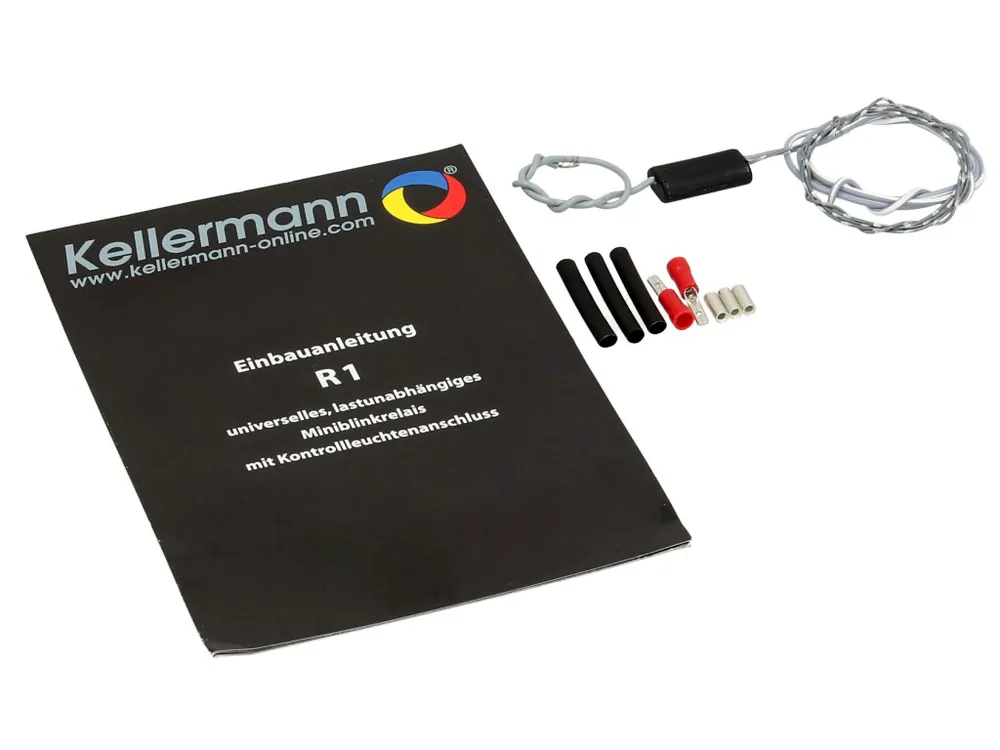 Relais de clignotant Kellermann R1, universel, 12 V, 3 pôles Commande En Gros