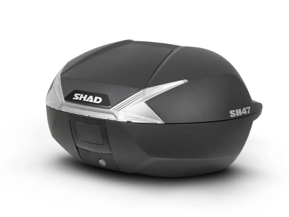 Remise Shad Top Case SH47 avec réflecteur blanc, 47l