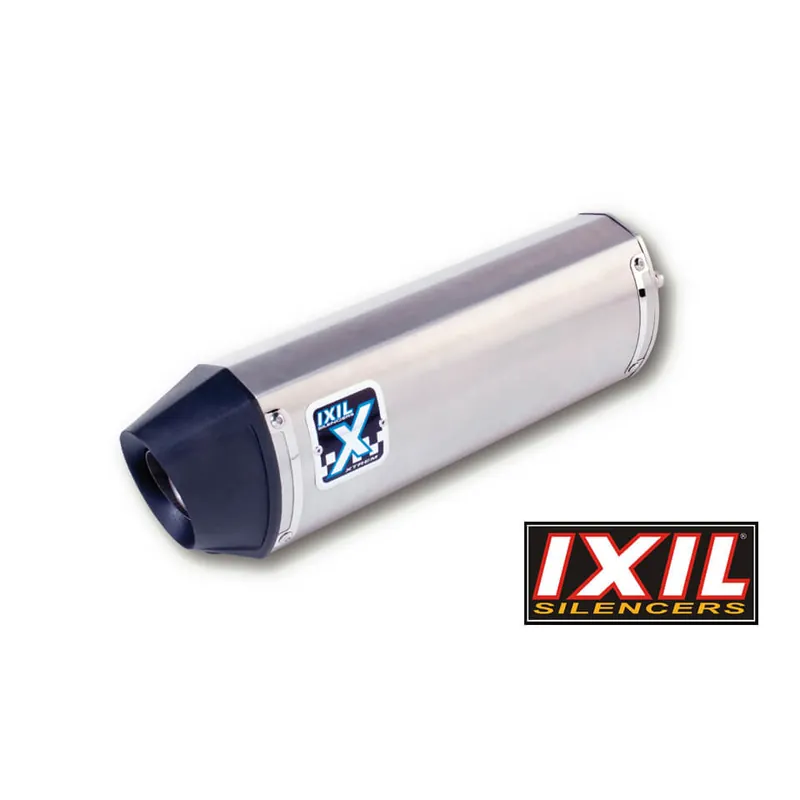 Bon Marché IXIL HEXOVAL XTREM Evolution Silencieux d&rsquo;échappement Honda CBR 1100 XX /CB 1100 SF, acier inoxydable argenté, la paire