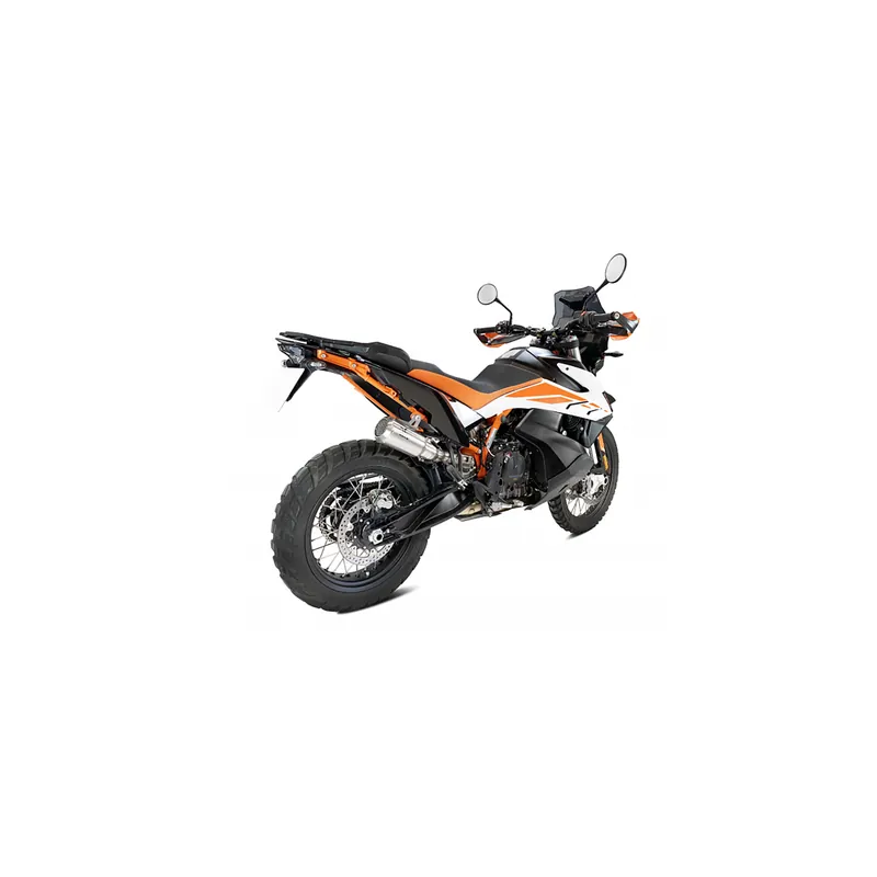 Prix Promo Silencieux d&rsquo;échappement IXRACE MK2 KTM 790 /890 Adventure, acier inoxydable, homologué E, Euro4+5 Noir