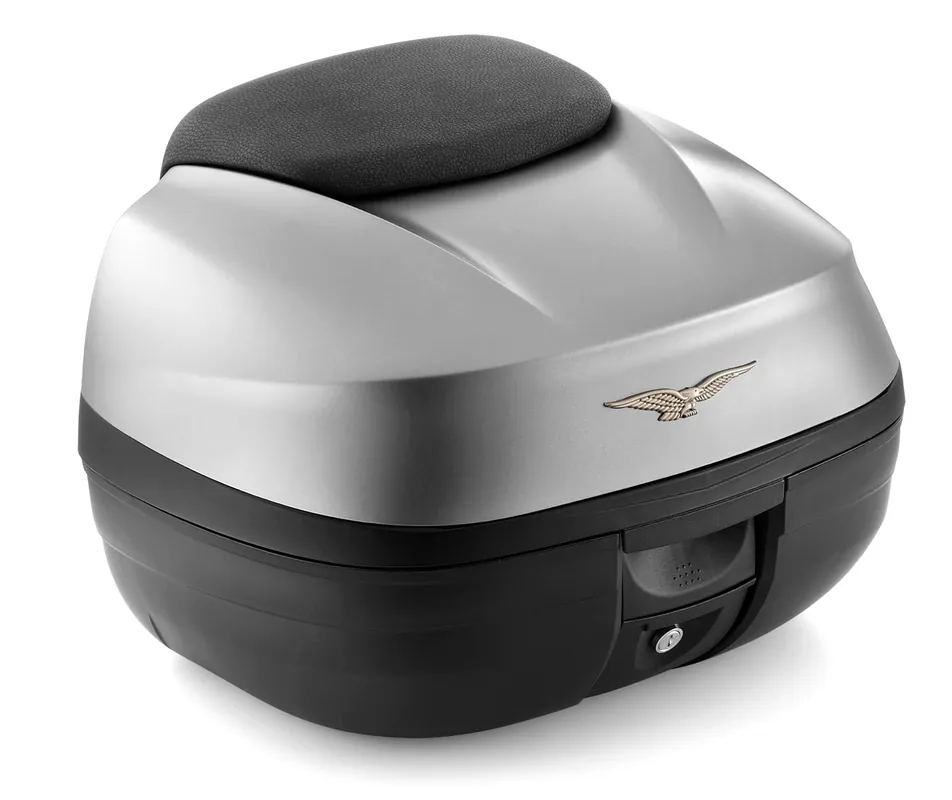 Top Case 37 l (avec coussin dorsal noir) pour Moto Guzzi V100 Mandello Expédié Aujourd&rsquo;hui