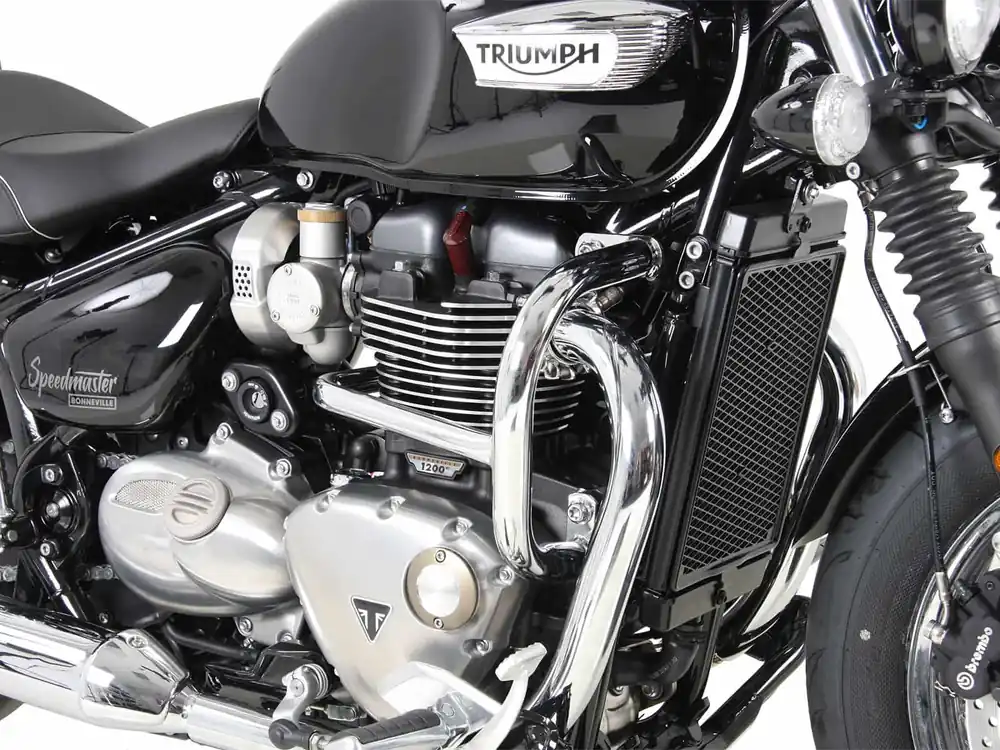 Arceau de protection moteur chromé pour Triumph Bonneville Speedmaster (18-) Hepco & Becker Meilleur Prix