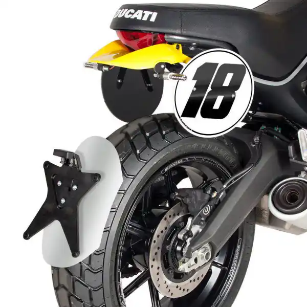 Paiement Sécurisé Garde-boue pour Ducati Scrambler (14-21) – Barracuda