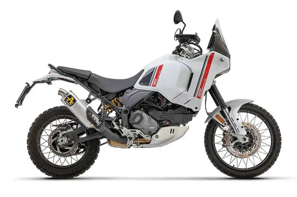 Prix Cassé ARROW pot d&rsquo;échappement INDY RACE aluminium pour Ducati DesertX (22-)