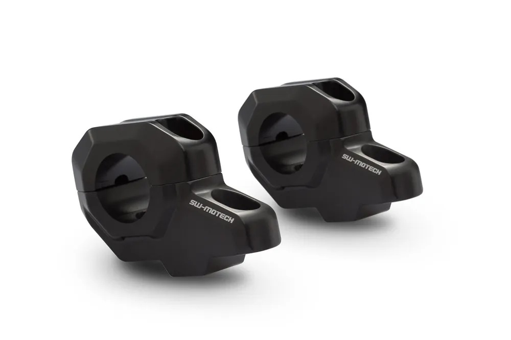 SW-Motech pose de guidon, noir, H=30 mm, pose de 22 mm pour Honda XL 750 Transalp (23-24) Super Prix