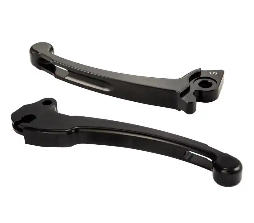 Commander Maintenant Kit levier sport embrayage/frein pour Vespa PX 125-200cc, HBZ Grimeca, droite/gauche, noir