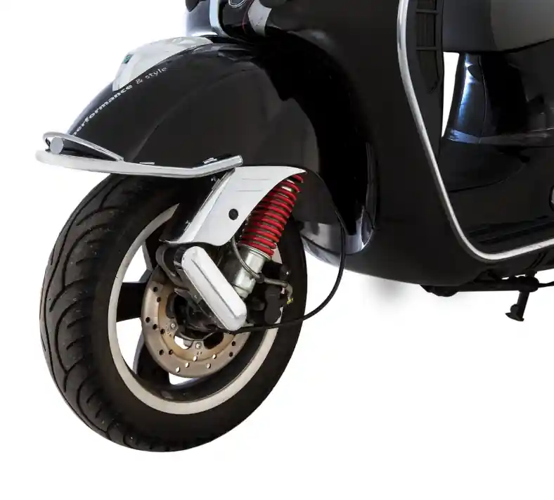 Pare-chocs aile avant pour Vespa GTS /GTS Super /GTV /GT 60 /GT /GT L, 125-300ccm, chrome Seulement Aujourd&rsquo;hui