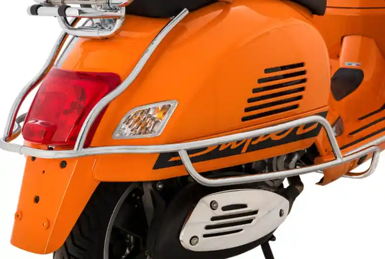 Arceau de protection latéral arrière pour Vespa GTS /GTS Super /GTV /GT 60, 125-300ccm, chrome Petit Prix