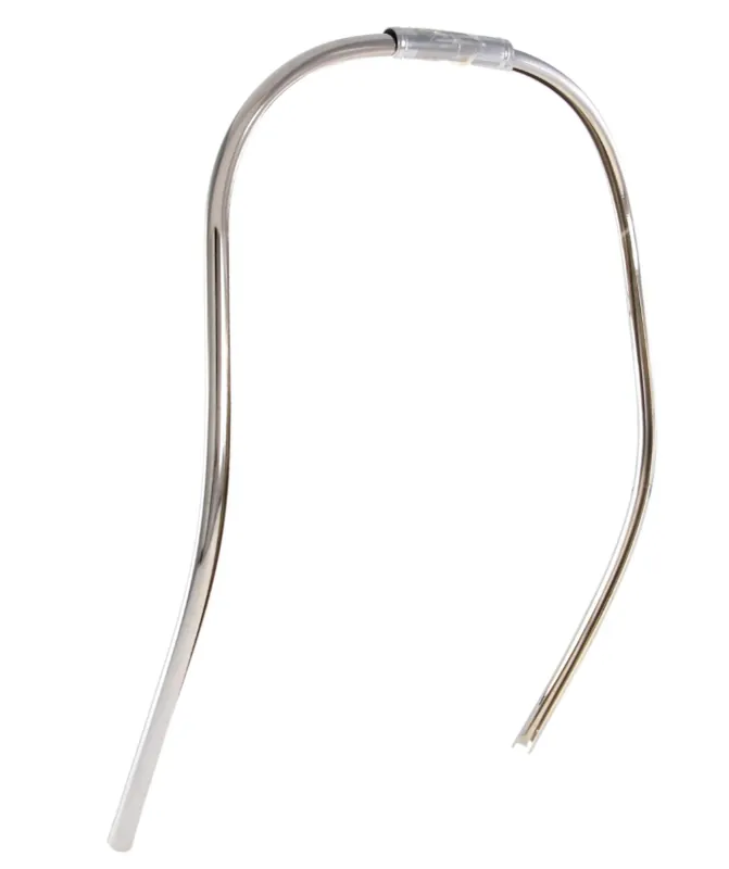 Tube mono fente bouclier de jambe CUPPINI pour Vespa PX 80-200ccm, chrome Bon Marché