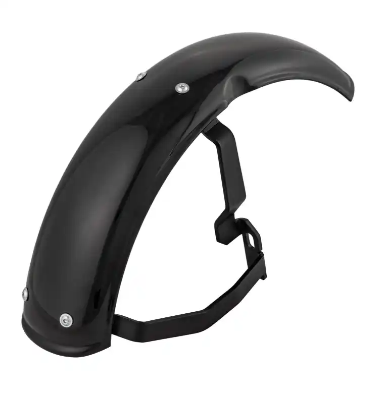 Jusqu'à Épuisement Des Stocks Aile 2.0 Garelli pour Vespa PX 80-200ccm, métal noir brillant, support noir