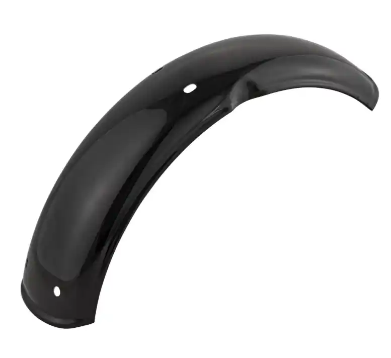 Aile 2.0 Garelli sans support pour Vespa PX 80-200ccm, métal noir brillant Seulement Aujourd&rsquo;hui