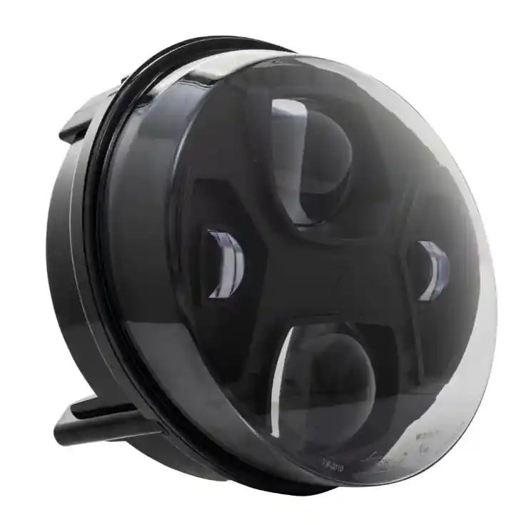 Satisfait Ou Remboursé Phare ZELIONI Black Edition LED pour Vespa GTS/GTS Super HPE 125-300 (19-22), noir