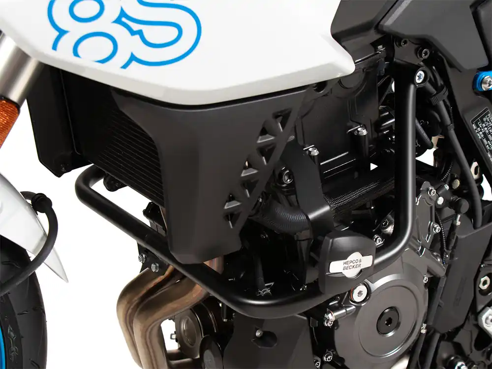 Arceau de protection moteur noir avec ProtectionPad pour Suzuki GSX-8S (23-) Hepco & Becker Affaire À Saisir