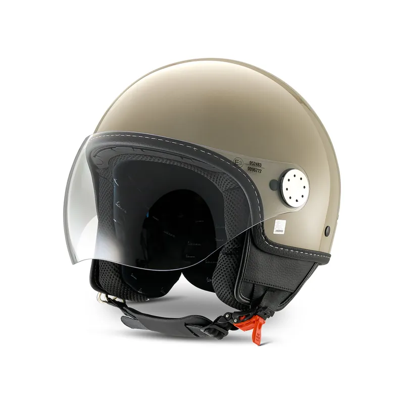 Offre Exclusive Vespa casque jet visor 4.0 orange impolsivo XS