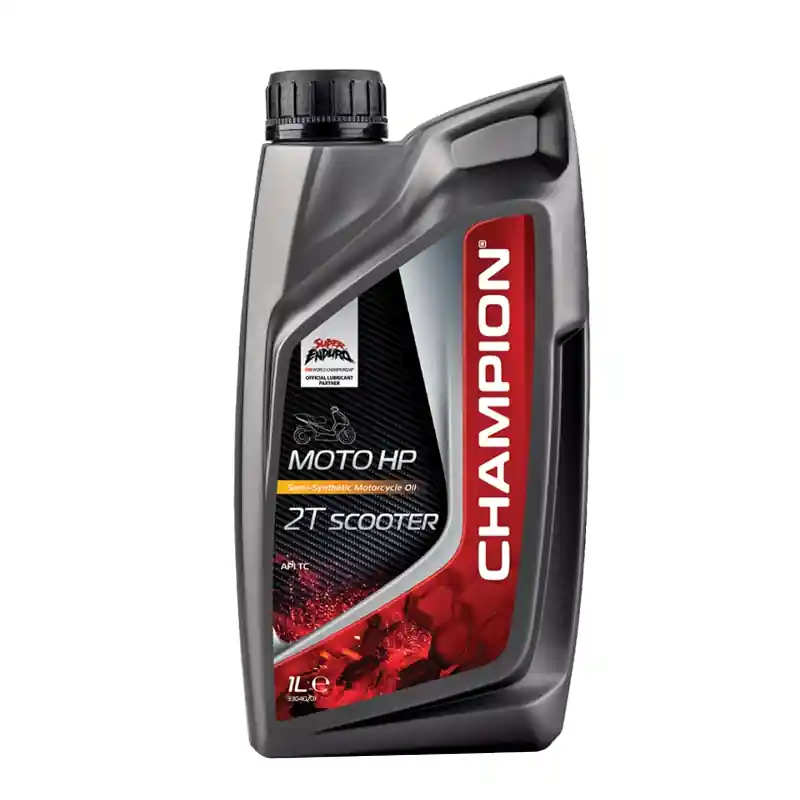 Populaire CHAMPION® Moto HP huile moteur pour scooter 2 temps – 1 litre