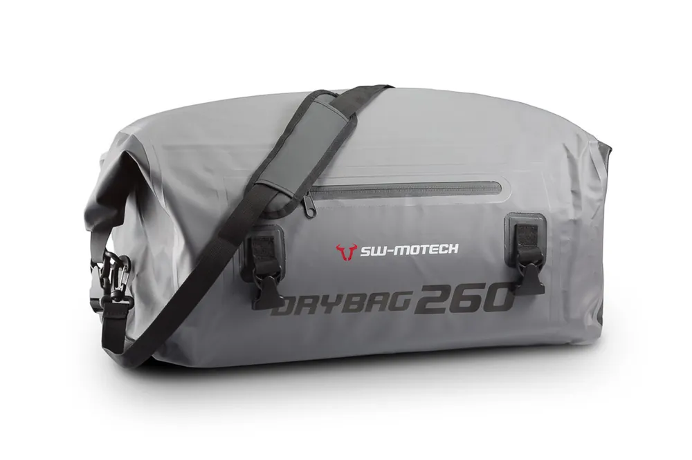 SW-Motech Drybag 260 sacoche arrière pour Moto Guzzi V7 II, gris / noir - SW Motech Prix Bas
