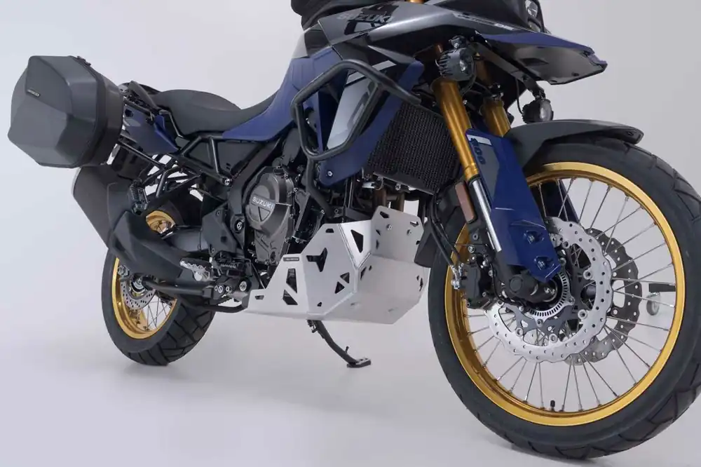 Certifié SW-Motech Protection moteur argent pour Suzuki V-Strom 800 DE (23-) – SW Motech