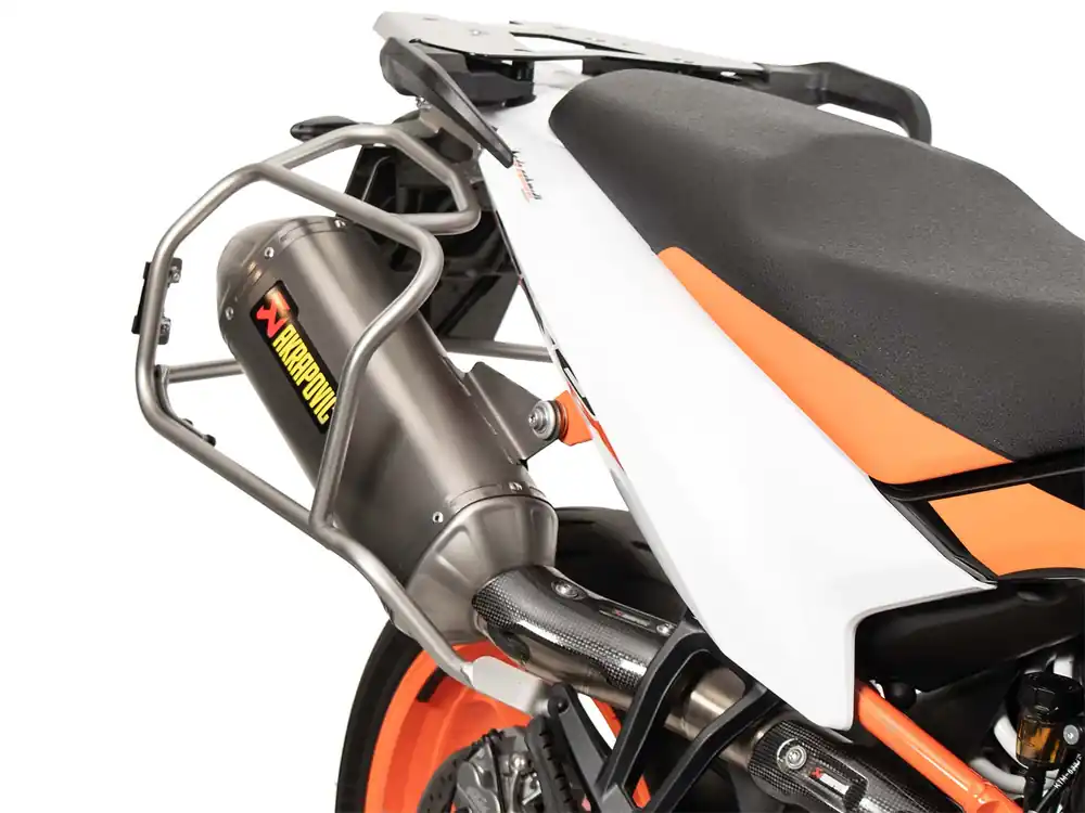 Support de valises latérales Cutout pour KTM 890 SMT (23-) Hepco & Becker Expédié Aujourd'hui