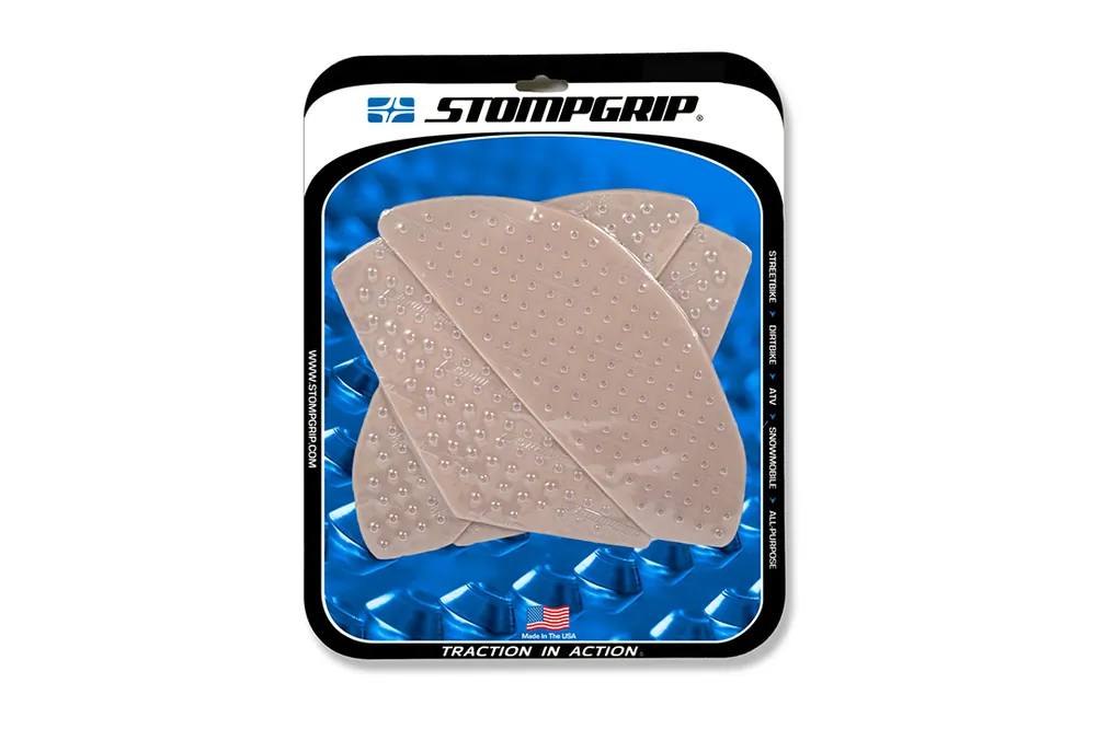 Expédié Aujourd&rsquo;hui Stompgrip clair Volcano pour Kawasaki ER6f et ER6n (06-11)