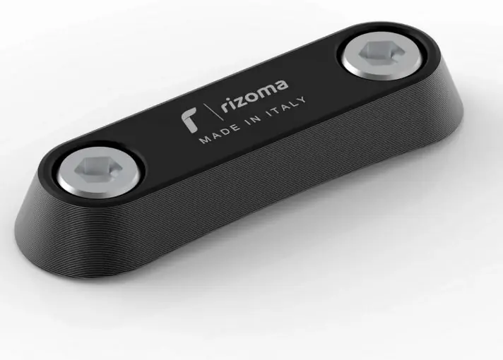 Cache fileté RIZOMA étrier de maintien passager pour Vespa GTS/GTS Super/GTV/Primavera, noir Seulement Aujourd&rsquo;hui