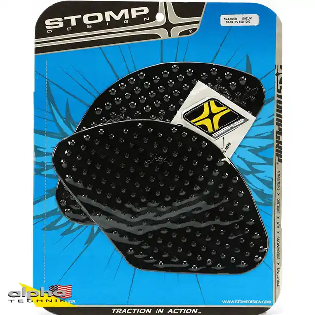 Soldes Stompgrip noir Volcano pour les modèles BMW et Suzuki