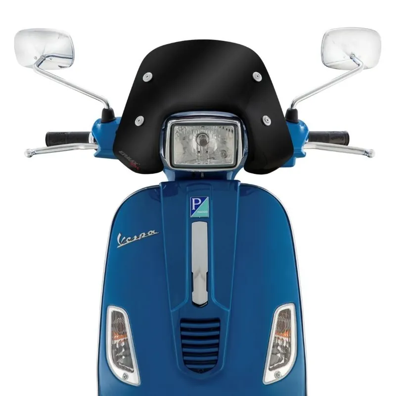 Flyscreen ERMAX Piccolo pour Vespa S 50-150ccm, teinté noir Pas Cher