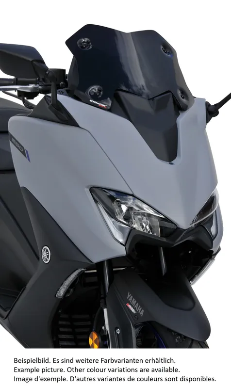 Dernier Modèle Pare-brise ERMAX Hypersport H 290 mm pour Yamaha T-MAX 560, noir