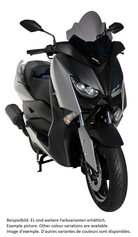 Haute Qualité Pare-brise ERMAX Hypersport H 390 mm pour Yamaha X-MAX 300, teinté