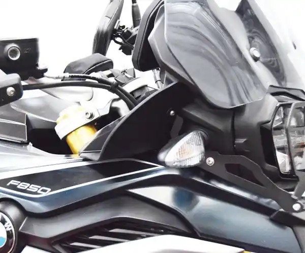 Déflecteurs d&rsquo;air supérieurs pour BMW F 850 GS (18-21), noir mat Prix Choc