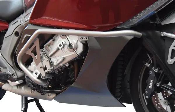 Crashbarre pour BMW K 1600 GT /GTL (10-16), gris, droite Paiement Sécurisé