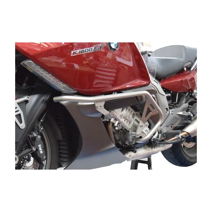 Paiement Sécurisé Crashbarre pour BMW K 1600 GT /GTL (10-16), gris, droite
