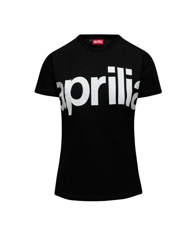 Dernière Chance T-shirt femme Aprilia noir XS