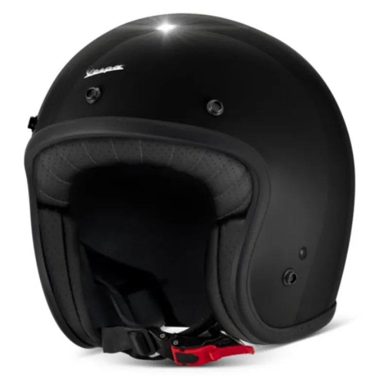 Jusqu&rsquo;à Épuisement Des Stocks Casque jet Vespa Versilia noir XS