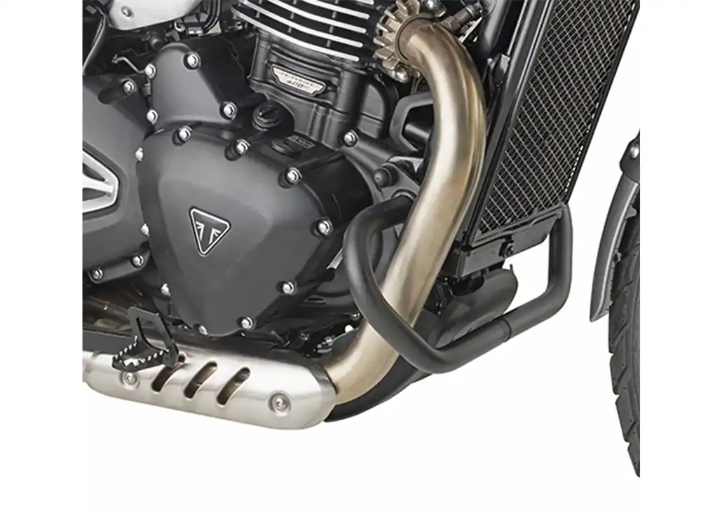 Arceau de protection noir pour Triumph Scrambler 400 X / Speed 400 (2024-) Satisfait Ou Remboursé